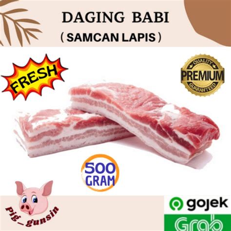 Jual Samcan Pork Belly Samcan Import Premium Skin On G