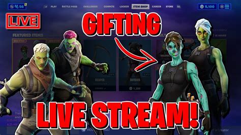 GIFTING SUBSCRIBERS THE GHOUL TROOPER AND BRAINIAC SKIN IN FORTNITE