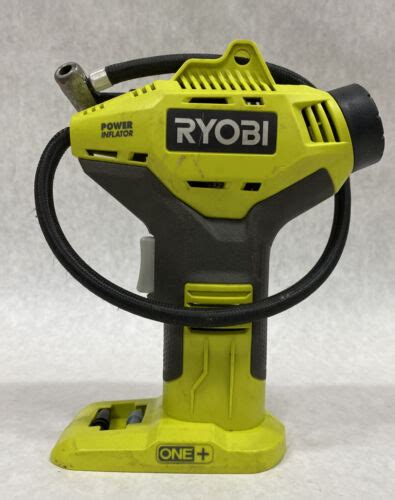 Ryobi P V One Portable Cordless Power Inflator For Tires Tool