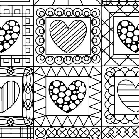 Free Quilt Coloring Pages At Free Printable