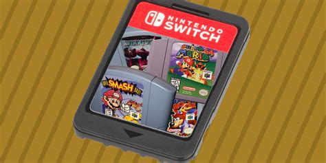 Every Nintendo 64 Game Ever Could Fit on One Switch Cartridge