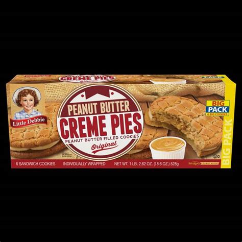 Little Debbie 6-Pack Peanut Butter Creme Pies - 2430004310 | Blain's Farm & Fleet