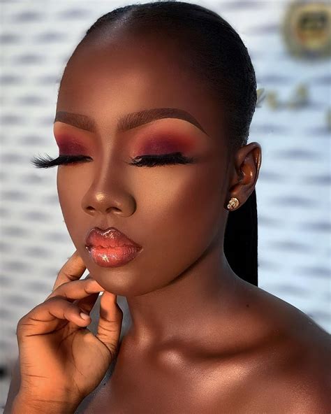 Nigerian Makeup Artist On Instagram Makeup Edens Glam Hair