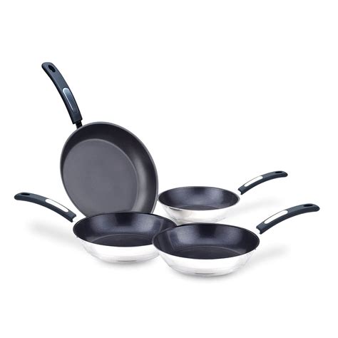 Kitchenware Stainless Steel Non Stick Wok Pan Induction Skillet Cookware Set Multi Stir Frying