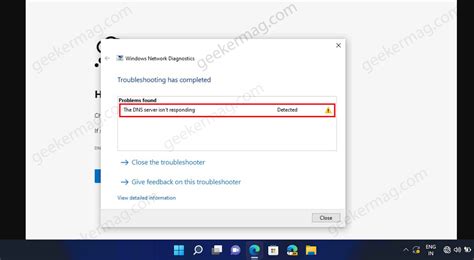 Fix DNS Server Isnt Responding In Windows 11