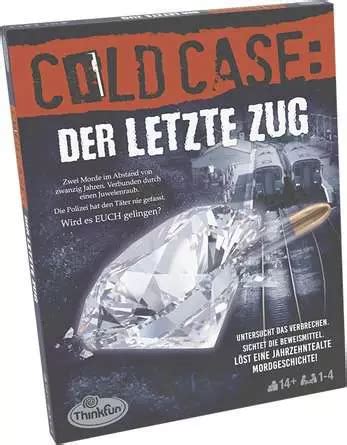 Cold Case Der Letzte Zug Escape Krimi Spiele Thinkfun