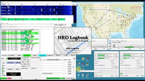 Xiegu X6100 Ft8 5w 20m Qso Wsjt X Grid Tracker Jtalert N7jfp