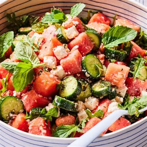 Watermelon Feta Salad What S Gaby Cooking