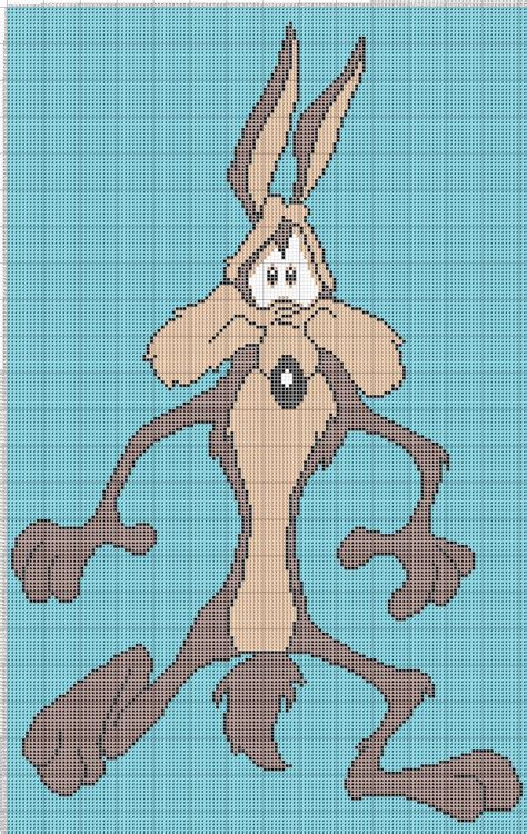 Free Wile E Coyote Cross Stitch Pattern Looney Tunes Artofit