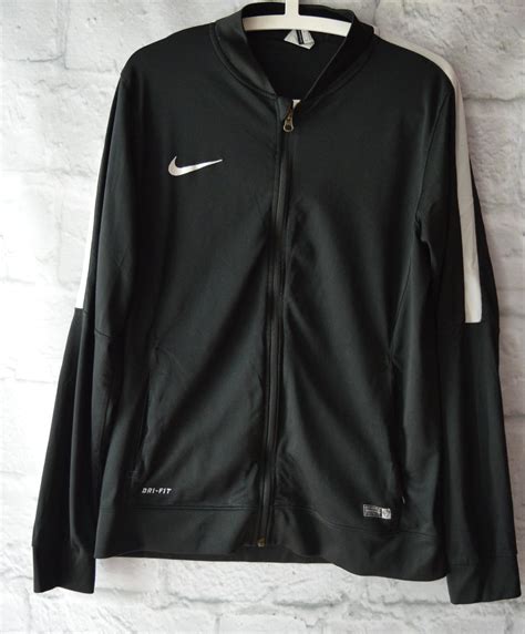 Bluza Nike Czarna Dri Fit Rozsuwana Rozmiar L