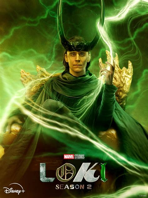 Loki Laufeyson Marvel Studios Loki Season 2 Promotional Poster