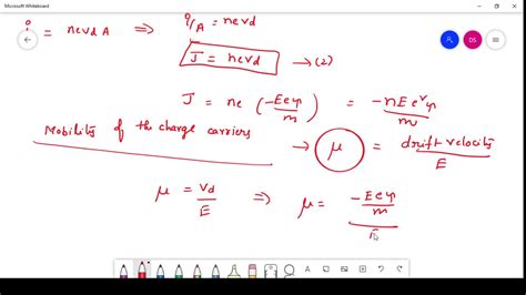 Lecture 5 Conductivity Derivation Classical Free Electron Theory Electrical Properties Youtube