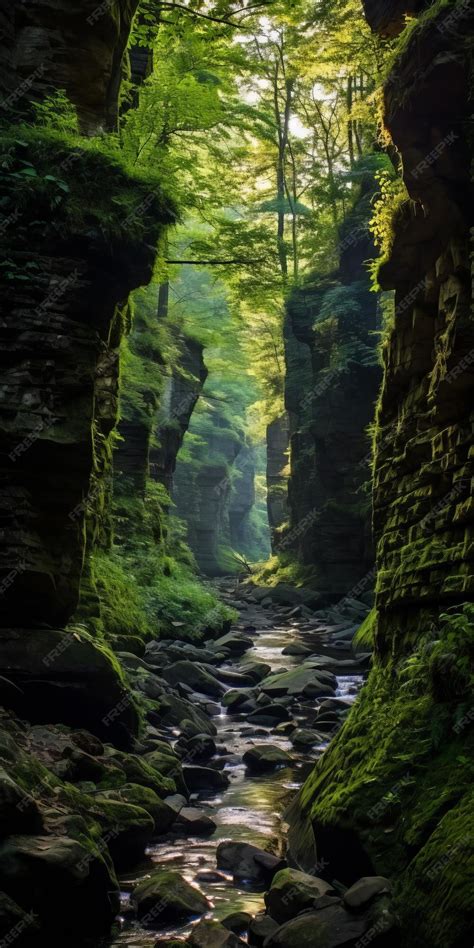 Premium Photo Breathtaking Real Photos Of The Extensive Ravine Scenery