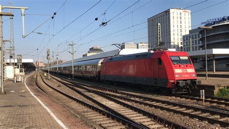 Mit Ake Rheingold F Hrt Aus Dem Bahnhof Mannheim Youtube