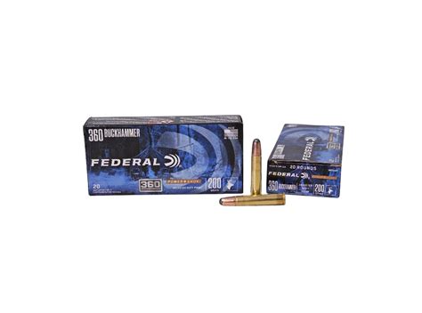 Federal Power Shok Buckhammer Ammo Jsp Rounds