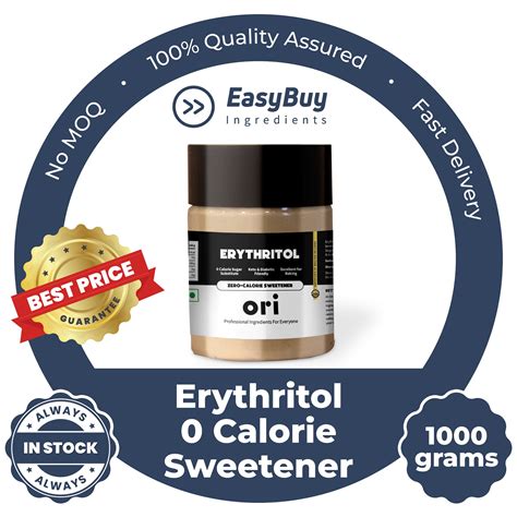 Erythritol - Zero Calorie Sweetener -1000g - EasyBuy Ingredients