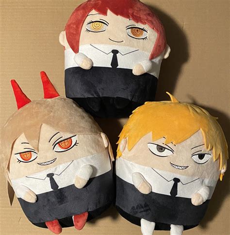 Chainsaw Man Makima Power Denji Official Korotto Big Cushion Plush Doll