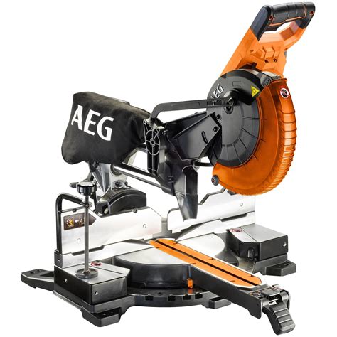 Aeg 1800w 254mm Dual Bevel Slide Compound Mitre Saw Bunnings Australia