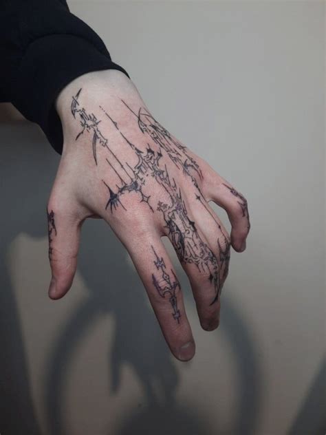 Tattoo | Hand tattoos for guys, Clever tattoos, Pretty hand tattoos