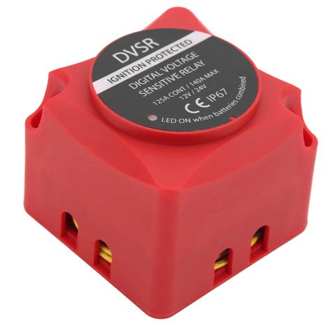 Vsr Relay Voltage Sensitive Relay Vsr Battery Isolator Dc 12v 24v 140a With Led Indicator Port