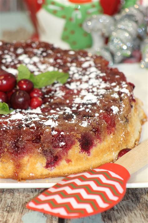 Cranberry Upside Down Cake Keto Dessert Recipes Yummy Food Dessert