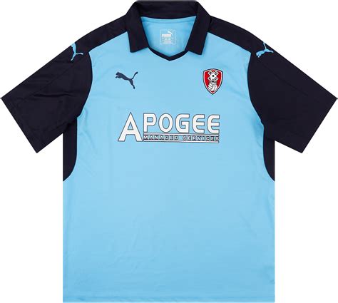 Rotherham United Home Football Shirt Sponsored By Embark