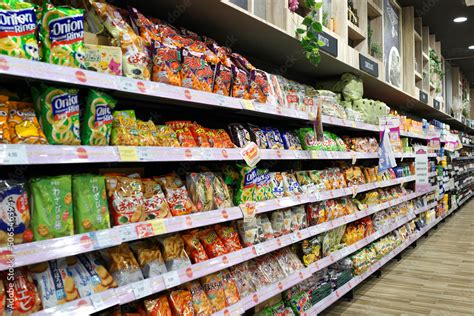 Penang Malaysia 20 May 2022 Interior View Of Japanese Food Products