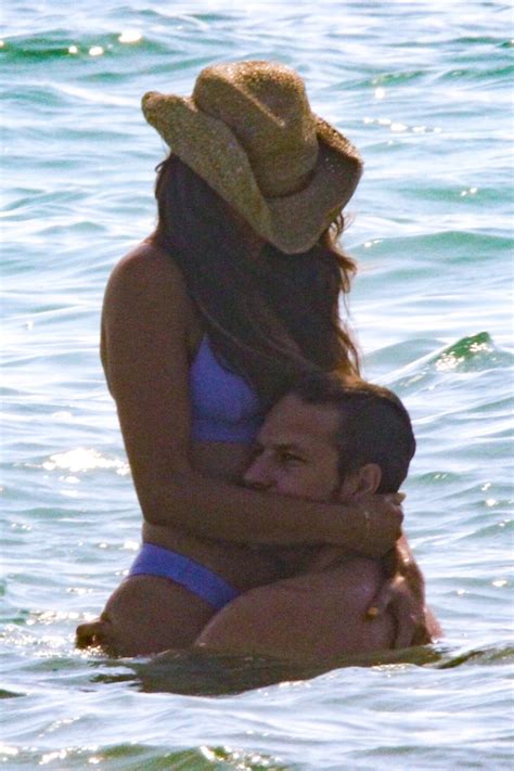 Eiza Gonzalez Sexy Blue Bikini Candids In Tulum Hot Celebs Home
