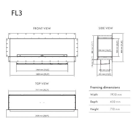 Planika Forma Single Sided Chemin E Encastrable