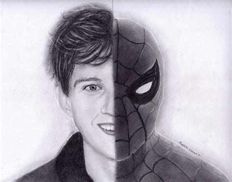 New Spiderman from Civil War Movie (Tom Holland) by rodolvip on DeviantArt