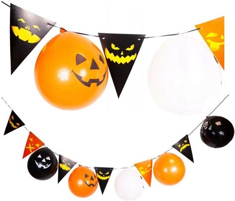 Halloween Girlanda Balony Dekoracja Ozdoby Zestaw Ceny I Opinie