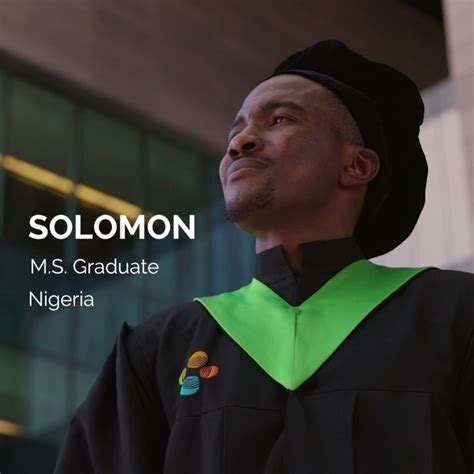 KAUST Alumni Affairs on LinkedIn: KAUST Class of 2022: Solomon