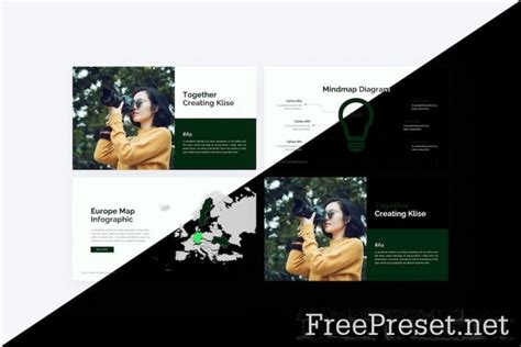 Klise Minimalist Photography Google Slide Template EUMABQX