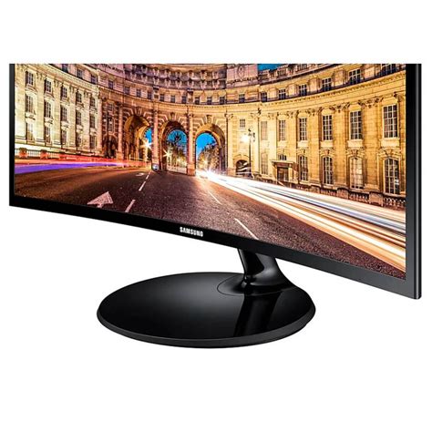 Monitor Curvo Full Hd Samsung Led 24 Polegadas C24F390 Preto Infotec