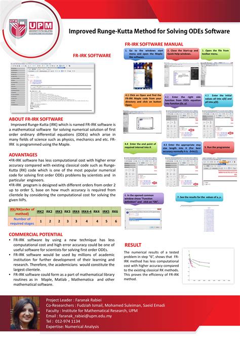 PDF Improved Runge Kutta Method For Solving ODEs Software DOKUMEN TIPS