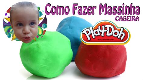 Como Fazer Massinha Caseira Play Doh YouTube