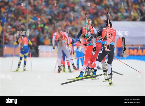 Februar Lotto Th Ringenarena Oberhof Deutschland Bmw Ibu