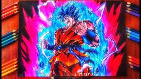 Cómo Dibujar A Goku Ssj Blue Kaioken X20 How To Draw Goku Ssj Blue Kaioken X20 Dbs Youtube