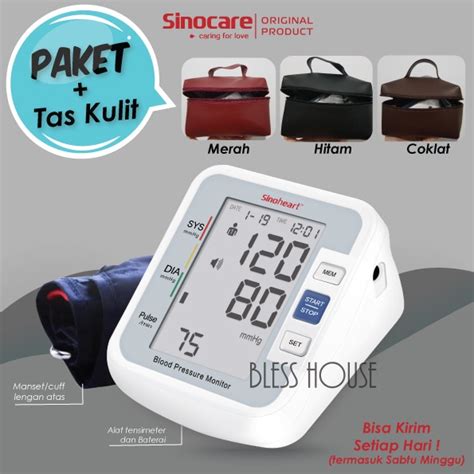 Jual Paket Sinocare Sinoheart Bpm Ba Alat Cek Tensimeter Tekanan