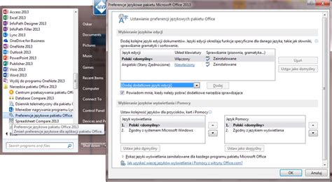 Zmiana J Zyka Interfejsu Interfejsu Z Angielskiego Na Polski Outlook