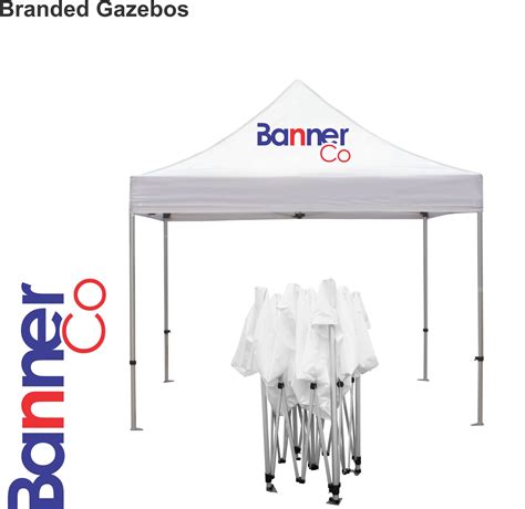 Branded Steel Gazebo – Banner Co