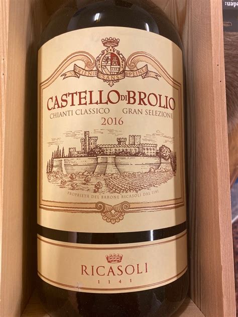 Barone Ricasoli Chianti Classico Gran Selezione Castello Di Brolio