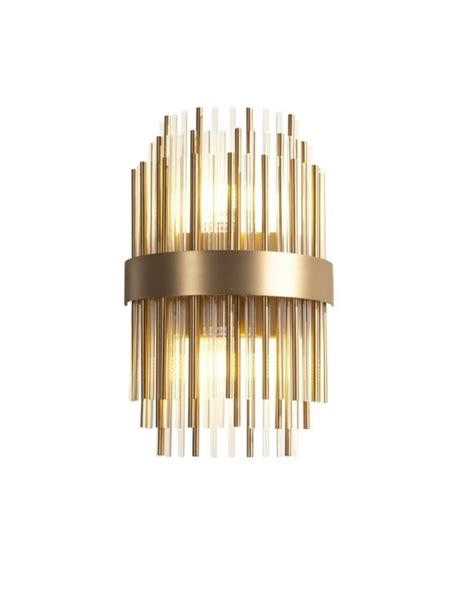 Brushed Antique Brass Wall Lamp – Dream Interiors