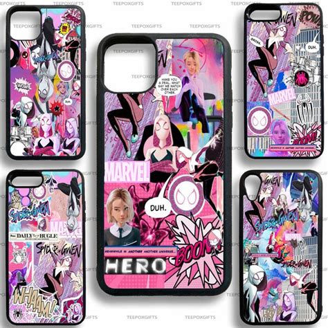 Gwen Stacy Phone Case Etsy Uk