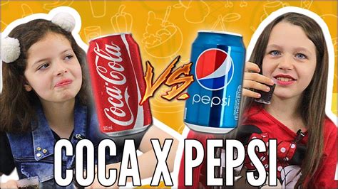 AS CRIANÇAS PREFEREM COCA OU PEPSI TESTE CEGO YouTube