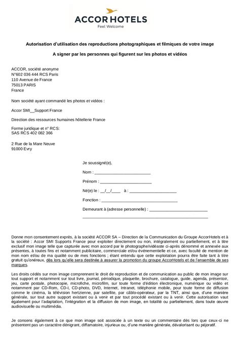 Autorisation Droit à Limage 2015 Collaborateurs Ah Fichier Pdf