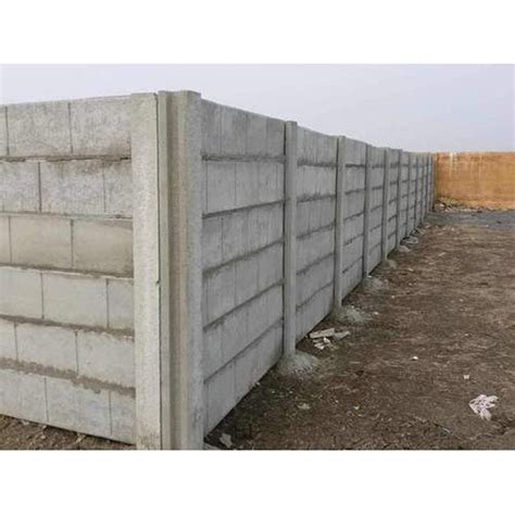 Panel Build Rcc Compound Wall For Construction Thickness Mm At Rs