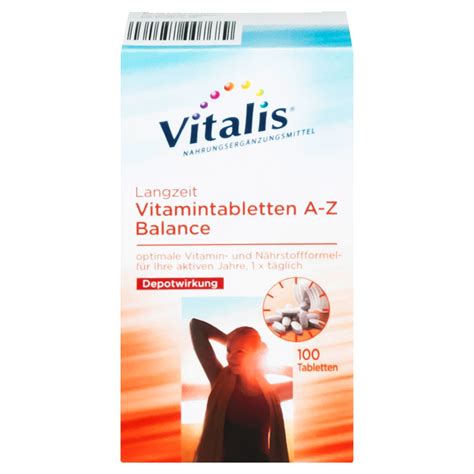 Vitalis Langzeit Vitamintabletten AZ² ⁴ ALDI SÜD