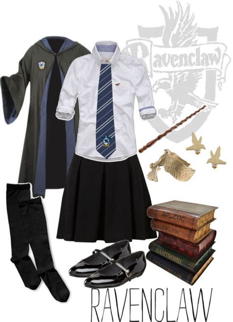 "Ravenclaw Uniform" by neonballrooms on Polyvore. Totally gonna wear ...