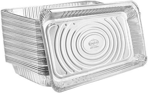 Aluminum Pans Full Size, Large Disposable Roasting & Baking Pan, 21"x13 ...